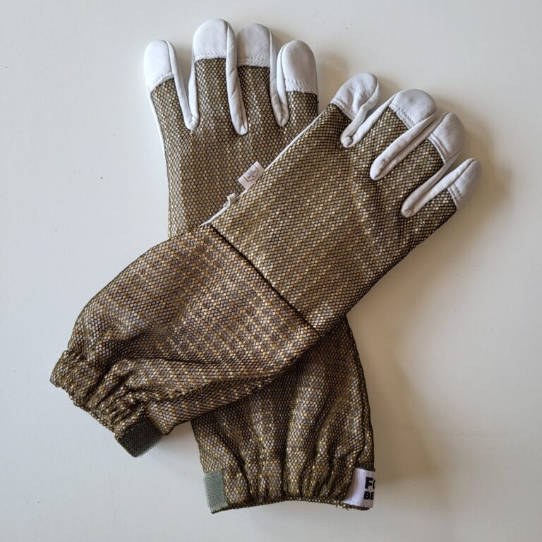Green Beekeeping Gloves