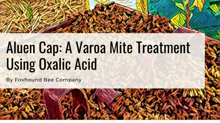 Aluen Cap_ A Varoa Mite Treatment Using Oxalic Acid