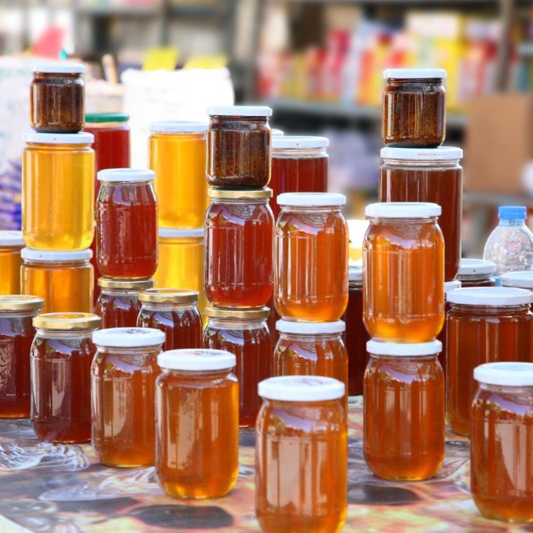Honey Color jars Different