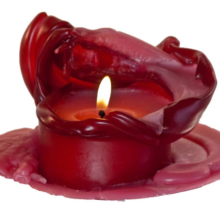 melted candle
