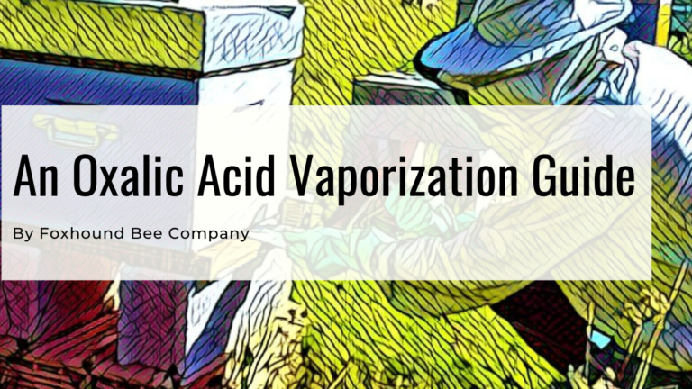 Oxalic Acid Vaporization